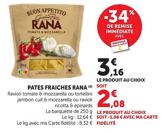 PATES FRAICHES RANA (4)