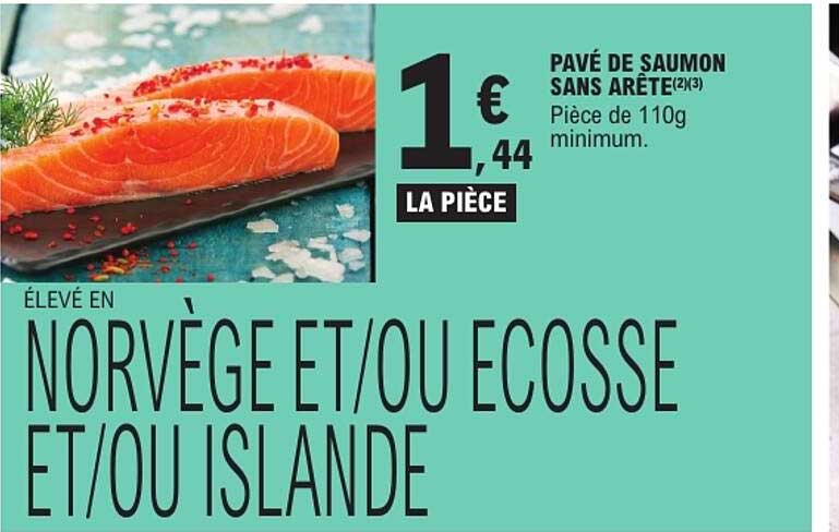 PAVÉ DE SAUMON SANS ARÊTE