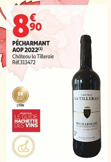 PÉCHARMANT AOP 2022(1) Château la Tilleraie Réf.313472