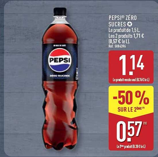PEPSI ZÉRO SUCRES