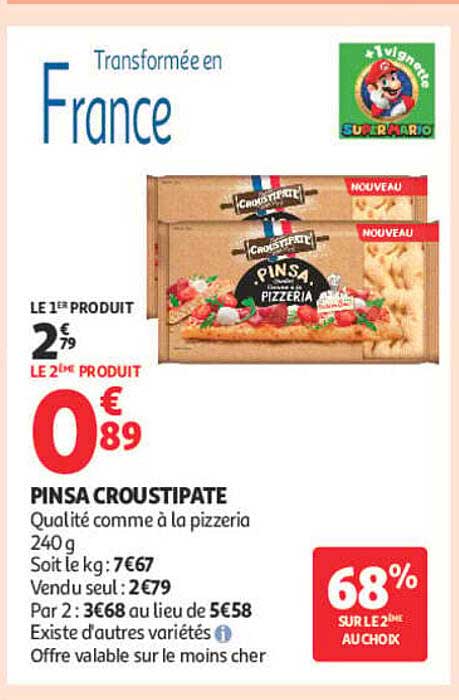 Pinsa Croustipate