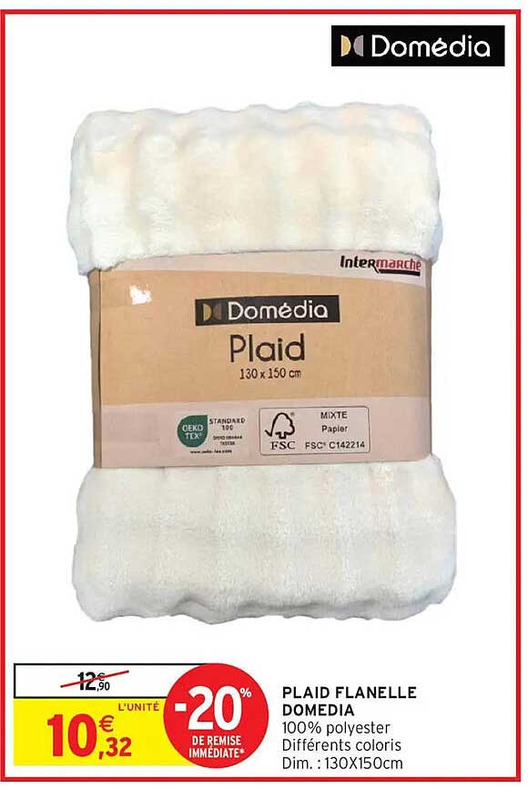 PLAID FLANELLE DOMEDIA