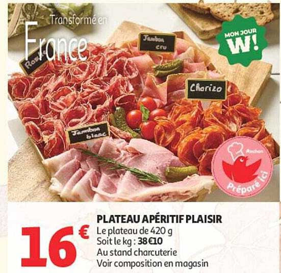 PLATEAU APÉRITIF PLAISIR