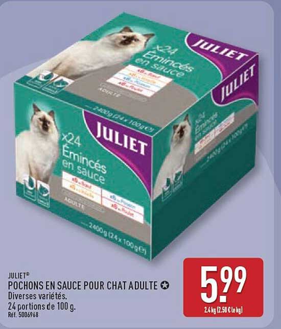 POCHONS EN SAUCE POUR CHAT ADULTE