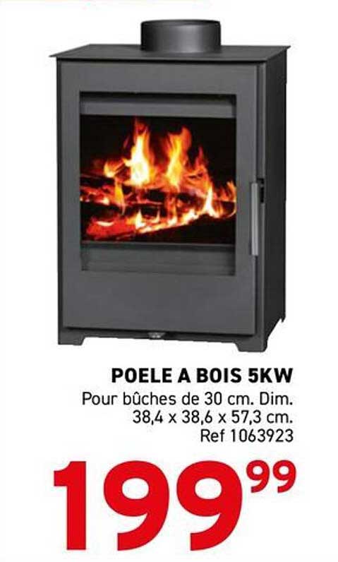 POELE A BOIS 5KW