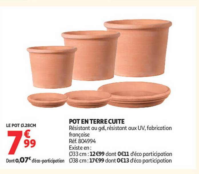 POT EN TERRE CUITE