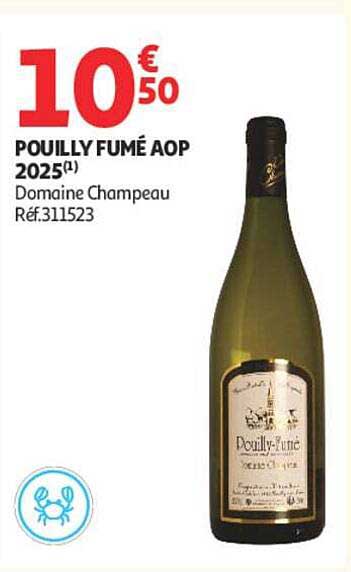 POUILLY FUMÉ AOP 2025(1) Domaine Champeau Réf.311523