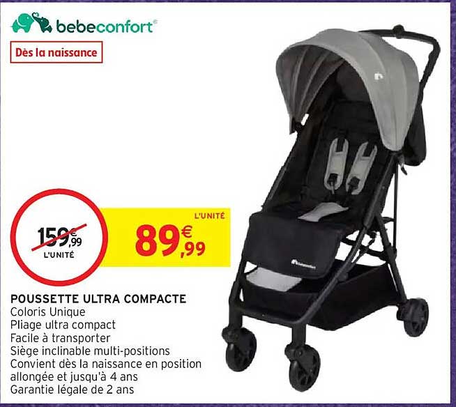 POUSSETTE ULTRA COMPACTE