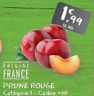PRUNE ROUGE