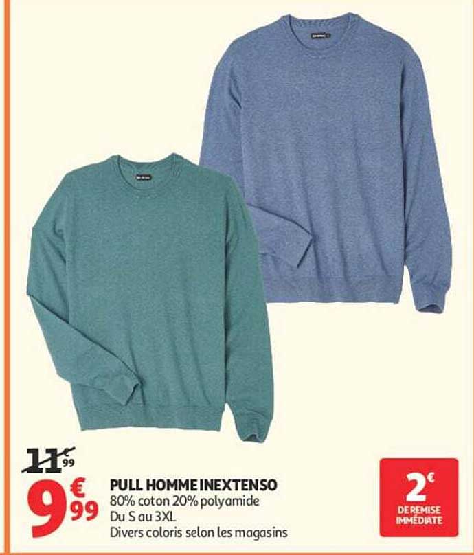 PULL HOMME IN EXTENSO