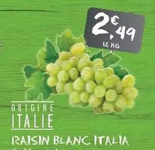 RAISIN BLANC ITALIA