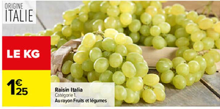 Raisin Italie