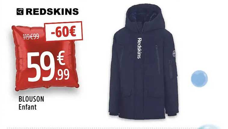 REDSKINS BLOUSON Enfant