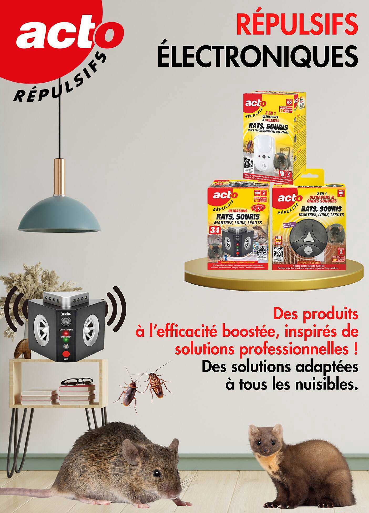 RÉPULSIFS ÉLECTRONIQUES