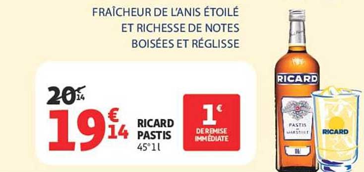 RICARD PASTIS 45°11
