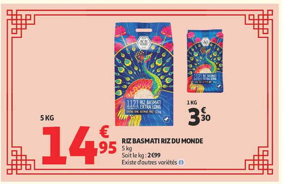 RIZ BASMATI RIZ DU MONDE