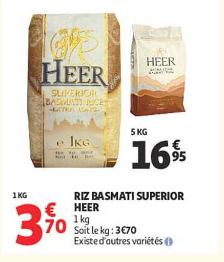 RIZ BASMATI SUPERIOR HEER