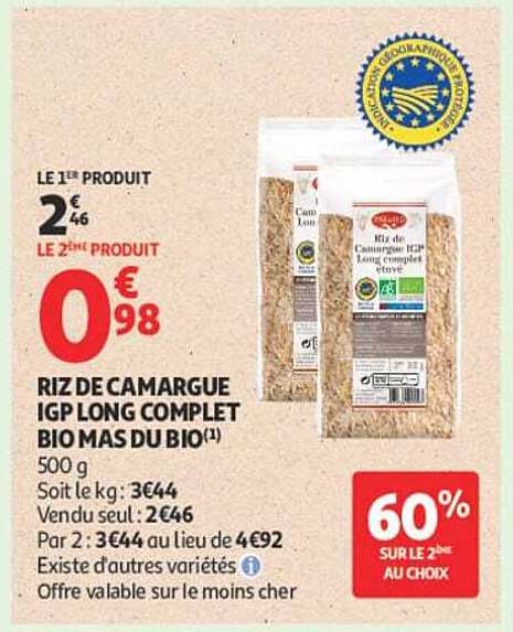 RIZ DE CAMARGUE IGP LONG COMPLET BIO MAS DU BIO(1)