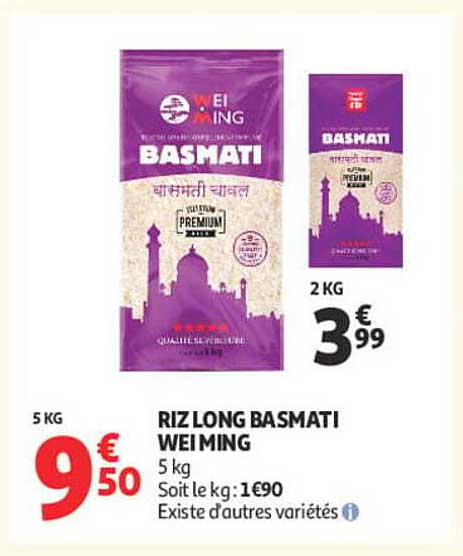 RIZ LONG BASMATI WEIMING