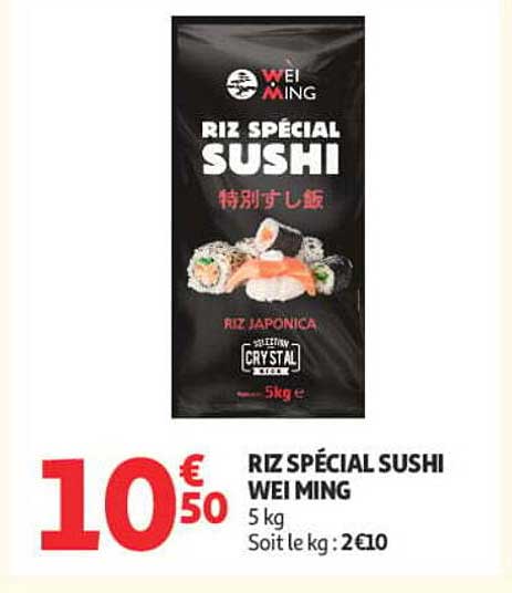RIZ SPÉCIAL SUSHI WEI MING