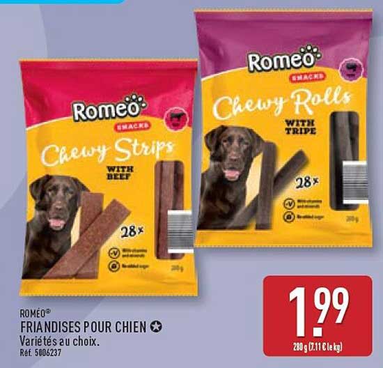 ROMEO® FRIANDISES POUR CHIEN