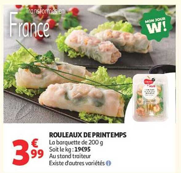 ROULEAUX DE PRINTEMPS