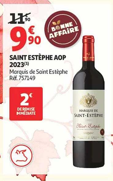 SAINT ESTÈPHE AOP 2023(1) Marquis de Saint Estèphe Réf. 757149