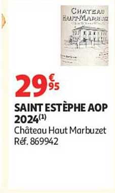 SAINT ESTÈPHE AOP 2024(1) Château Haut Marbuzet Réf. 869942
