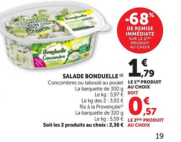 SALADE BONDUELLE