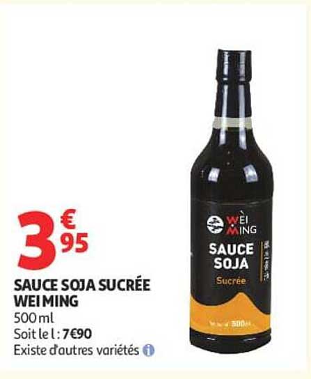 SAUCE SOJA SUCRÉE WEI MING