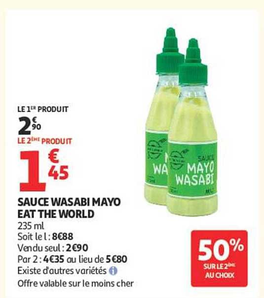 SAUCE WASABI MAYO EAT THE WORLD