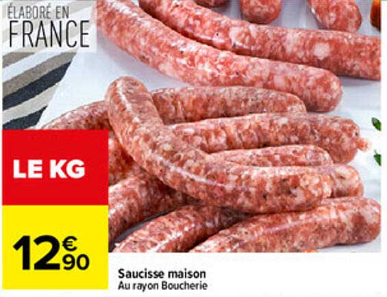 Saucisse maison
