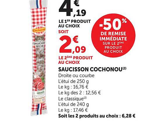 SAUCISSON COCHONOU