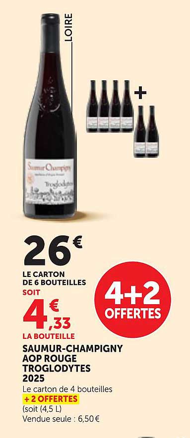 SAUMUR-CHAMPIGNY AOP ROUGE TROGLODYTES 2025