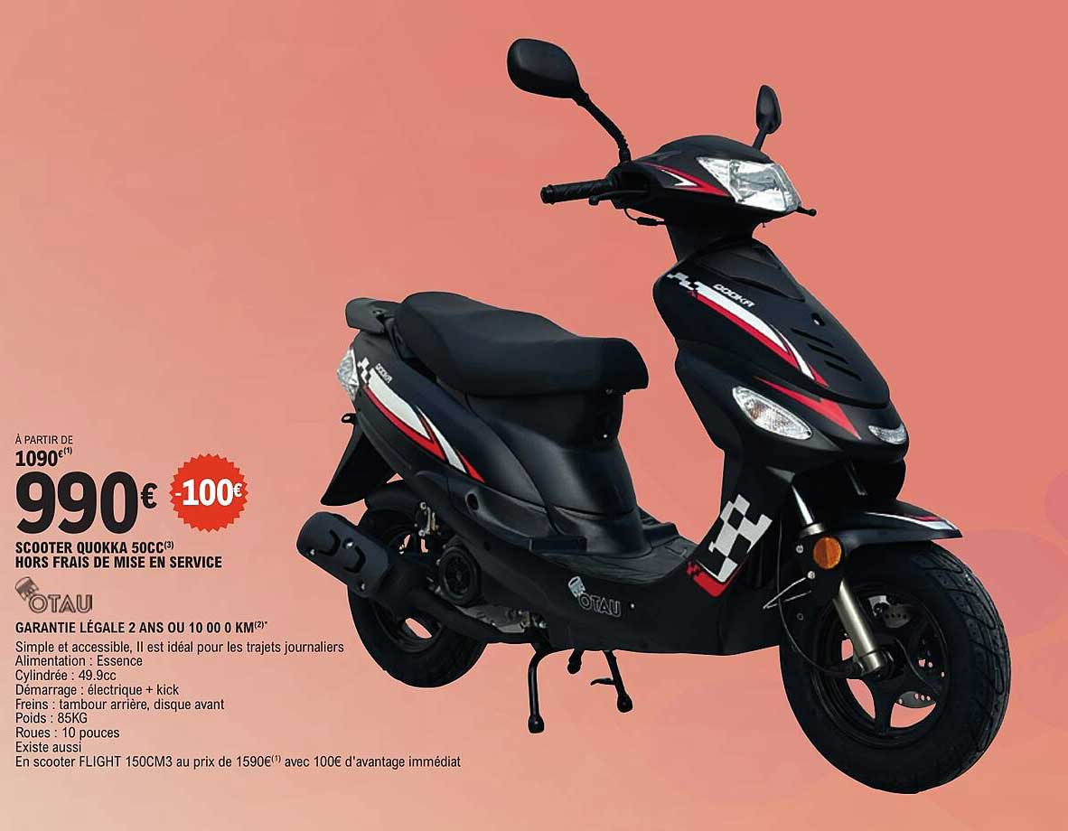 SCOOTER QUOKKA 50CC