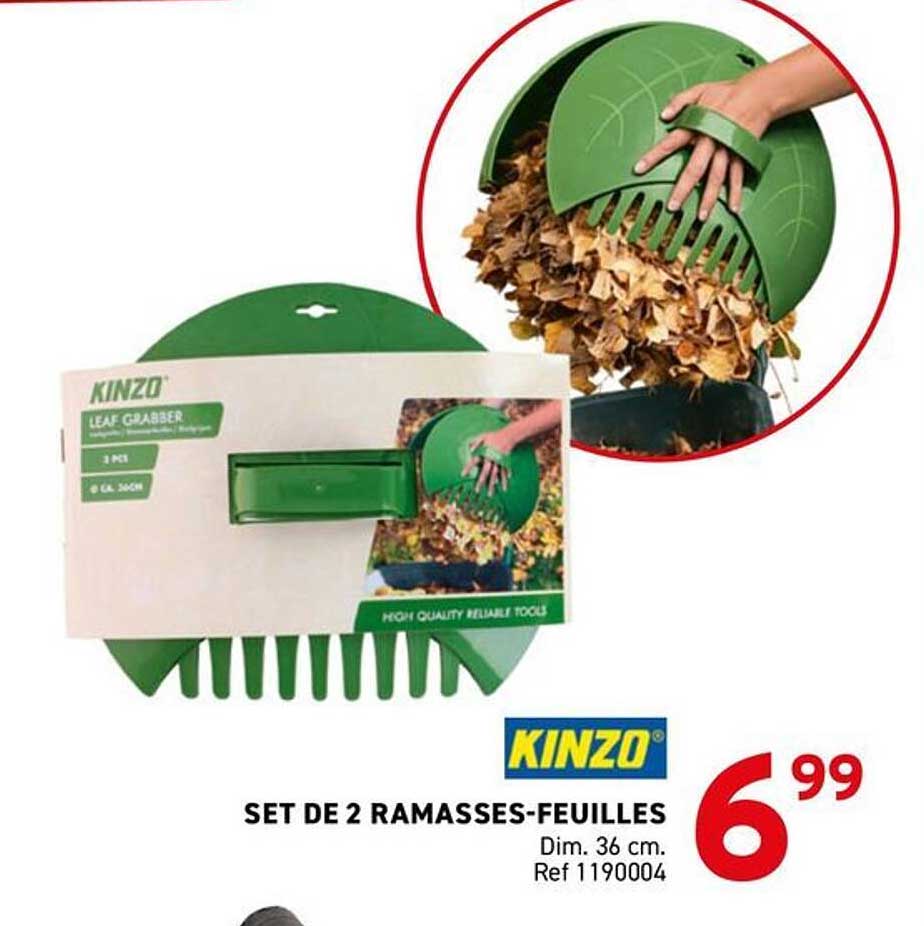 SET DE 2 RAMASSES-FEUILLES