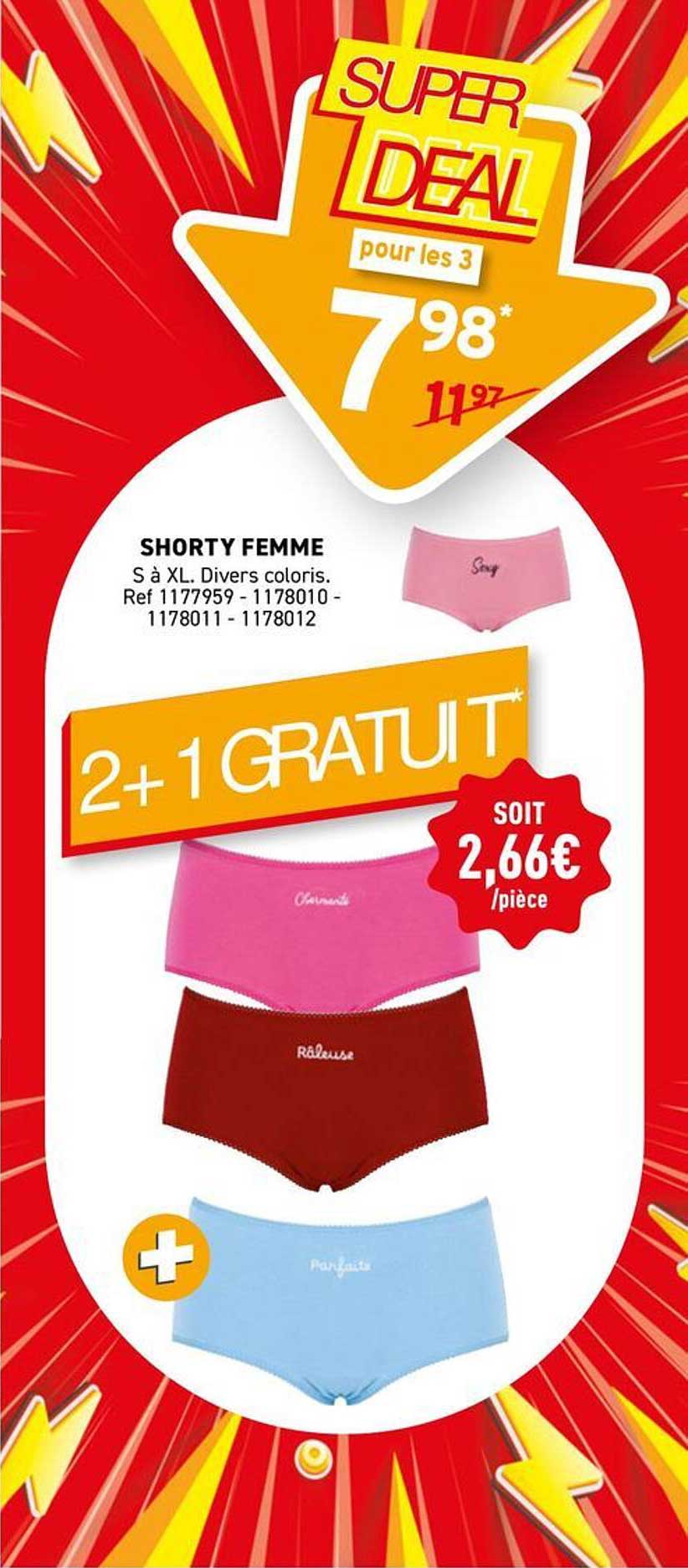SHORTY FEMME