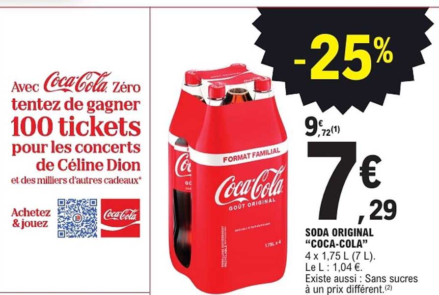 SODA ORIGINAL "COCA-COLA"