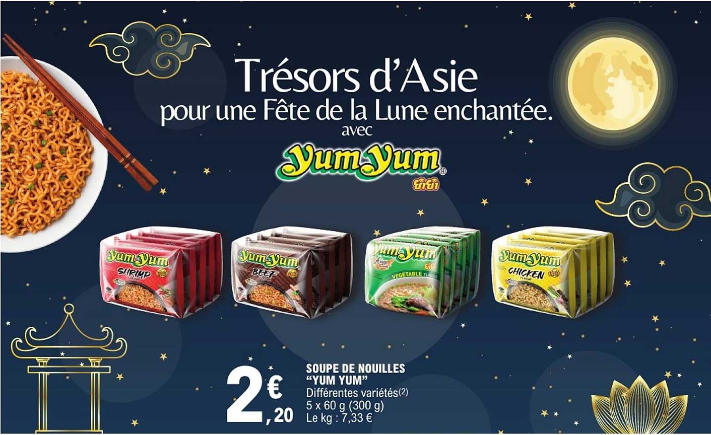 SOUPE DE NOUILLES “YUM YUM”
