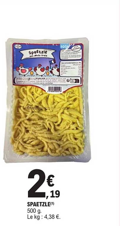 SPAETZLE(1)