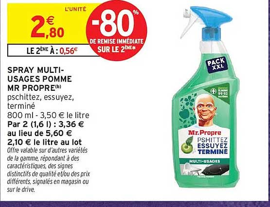 SPRAY MULTI-USAGES POMME MR PROPRE®