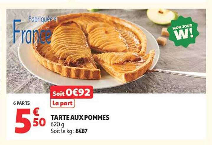 TARTE AUX POMMES