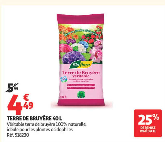 TERRE DE BRUYÈRE 40 L