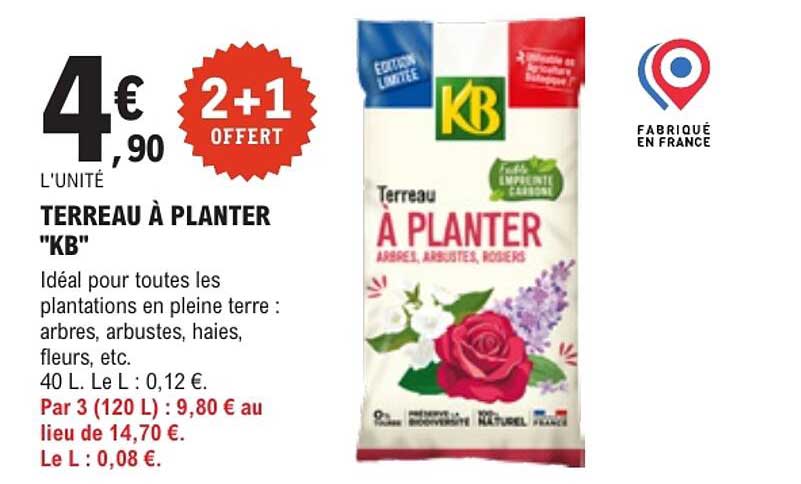 TERREAU À PLANTER "KB"