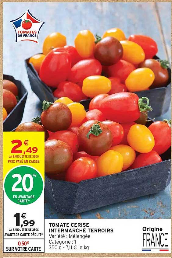 TOMATE CERISE INTERMARCHÉ TERROIRS