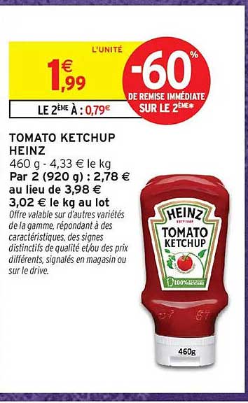 TOMATO KETCHUP HEINZ