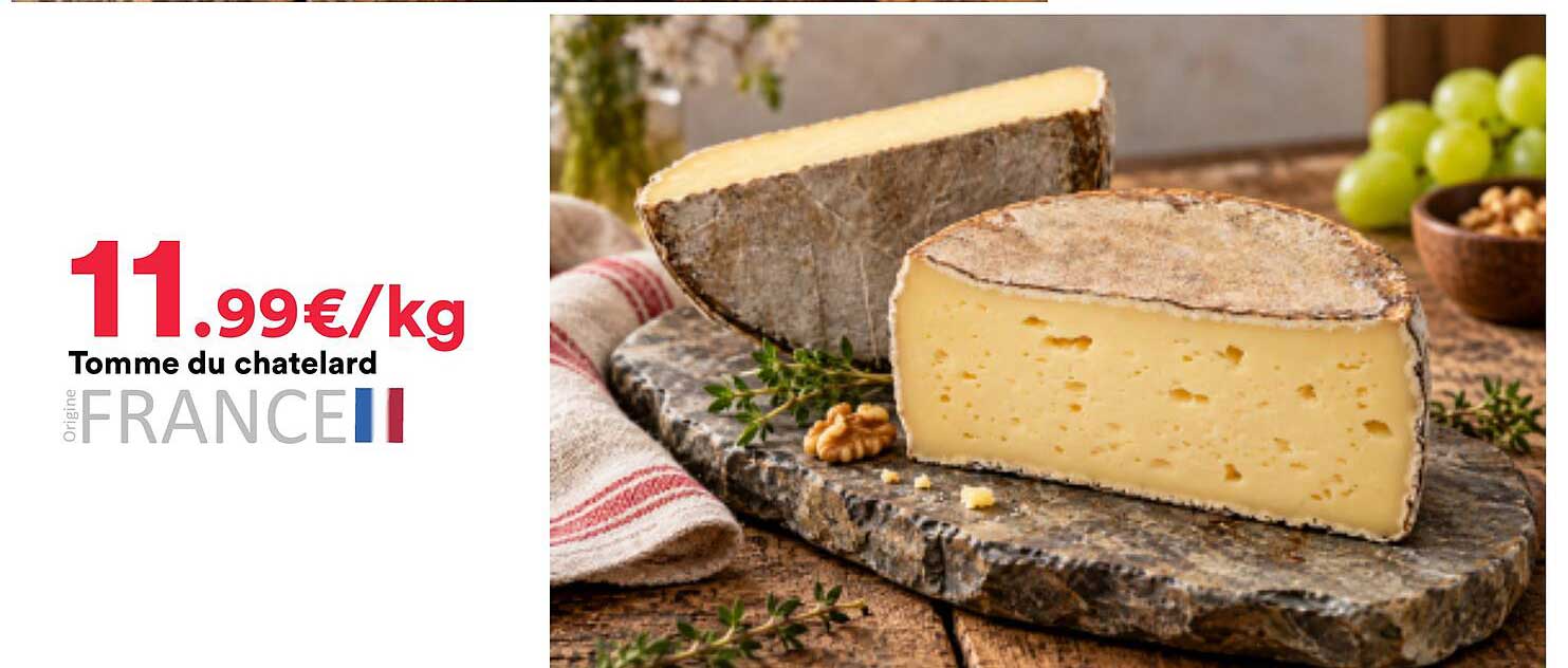Tomme du chatelard ORIGINE FRANCE