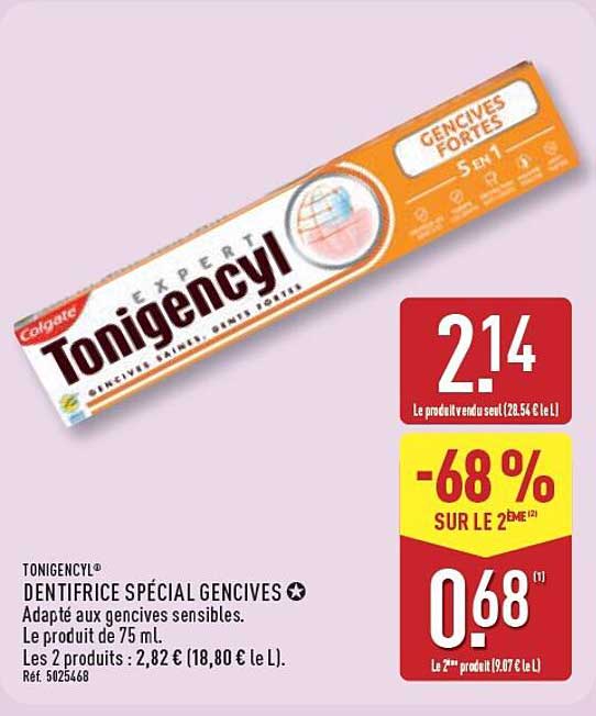 TONIGENCYL® DENTIFRICE SPÉCIAL GENCIVES