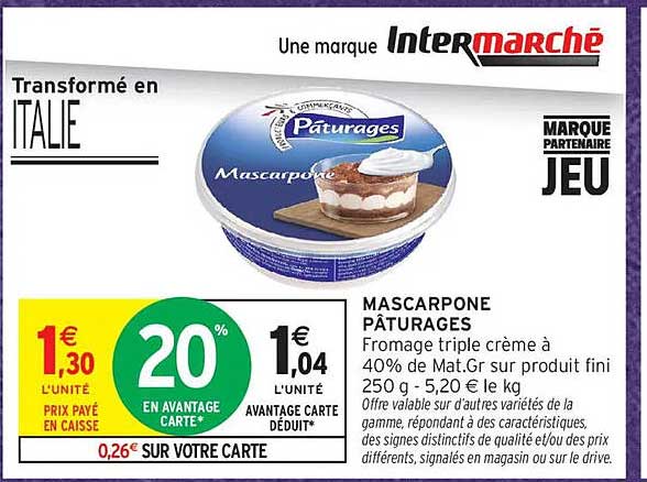 Transformé en ITALIE
