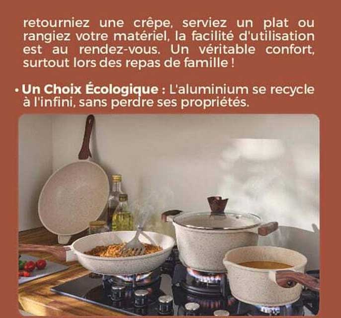 Un Choix Écologique : L'aluminium se recycle à l'infini, sans perdre ses propriétés.